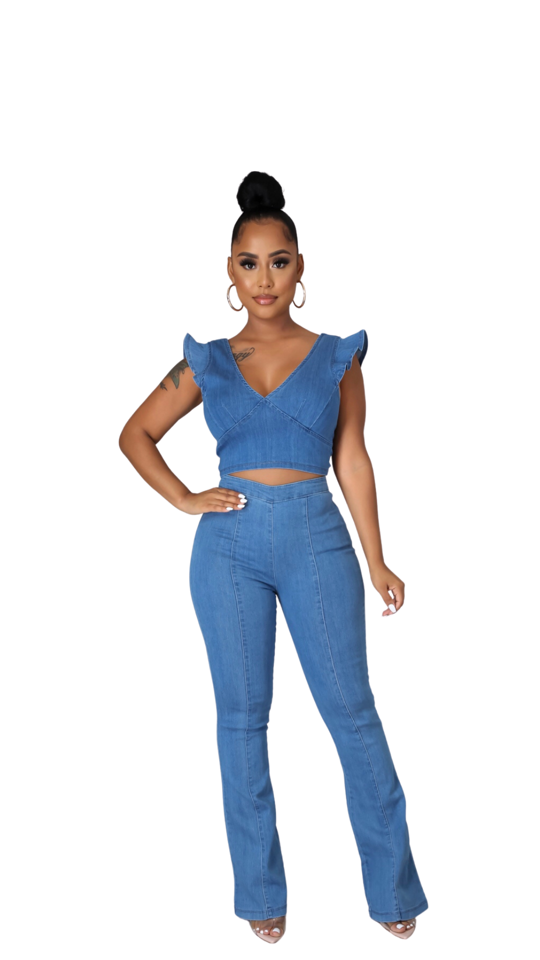 Pretty Babe Denim Set